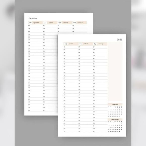 Arquivo Digital Kit Agendamento Semanal 2025 -120