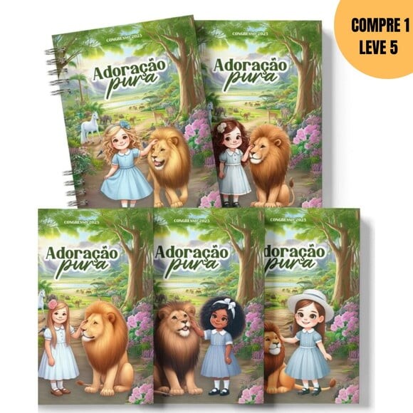 Arquivo Digital Kit Caderno Infantil Congresso - 3446