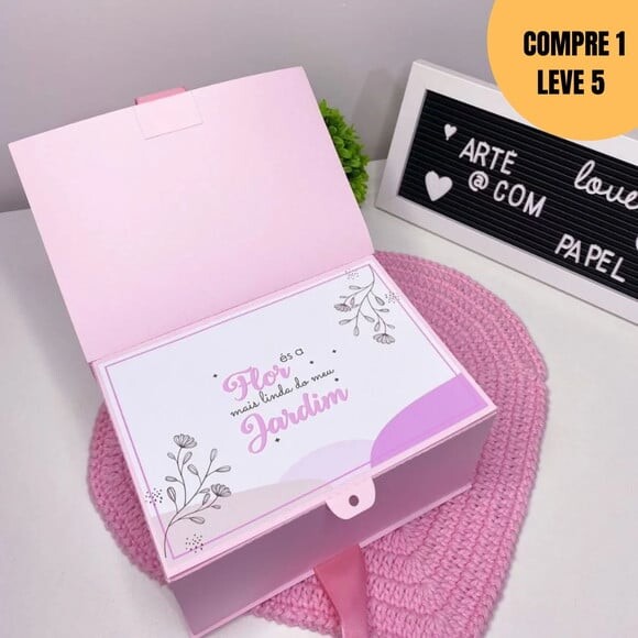 Arquivo Digital Kit Caixas e Blocos Dia das Mães -2444