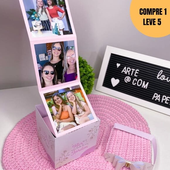 Arquivo Digital Kit Caixas e Blocos Dia das Mães -2444