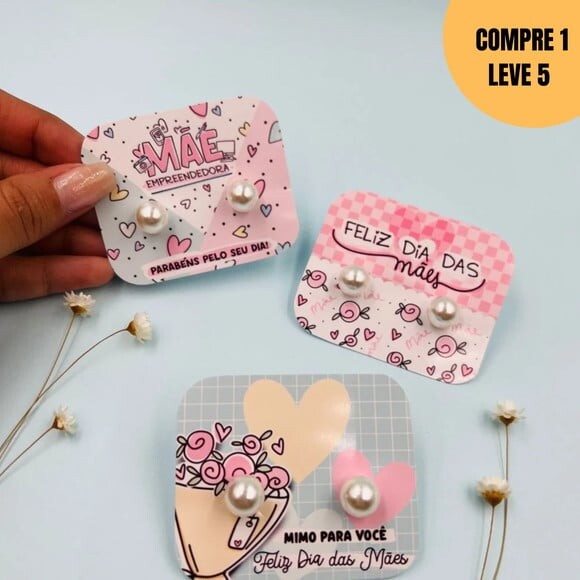 Arquivo Digital Kit Cards para Brincos Dia das Mães -2440