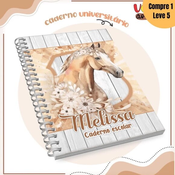 Arquivo Digital Kit Cavalos Volta às Aulas -860