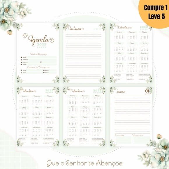 Arquivo Digital Kit Cristão Agenda 2025 -940