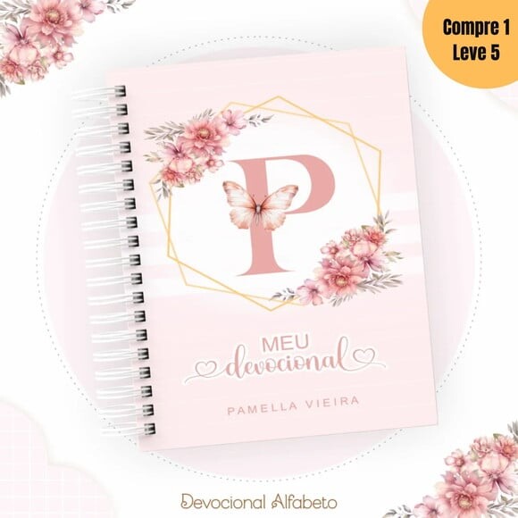 Arquivo Digital Kit Cristão Floral Agenda 2025 -741