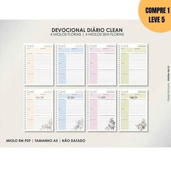 Arquivo Digital Kit Devocionais -3113