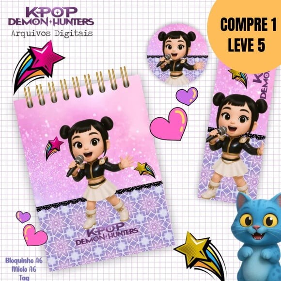 Arquivo Digital Kit Guerreiras K-pop -5339