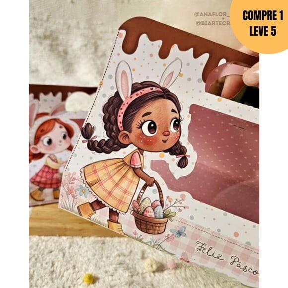 Arquivo Digital Kit Mini Confeiteiro Páscoa -2571