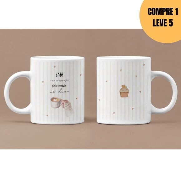 Arquivo Digital Kit Momento Café Artes para Canecas -5636