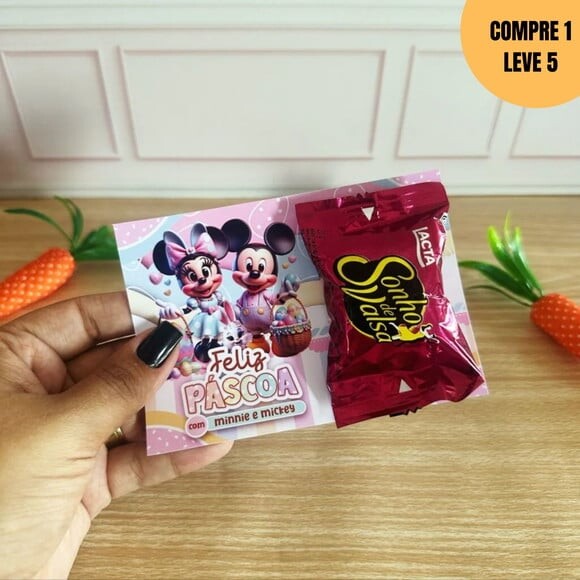 Arquivo Digital Kit Páscoa Mickey e Minnie -2674