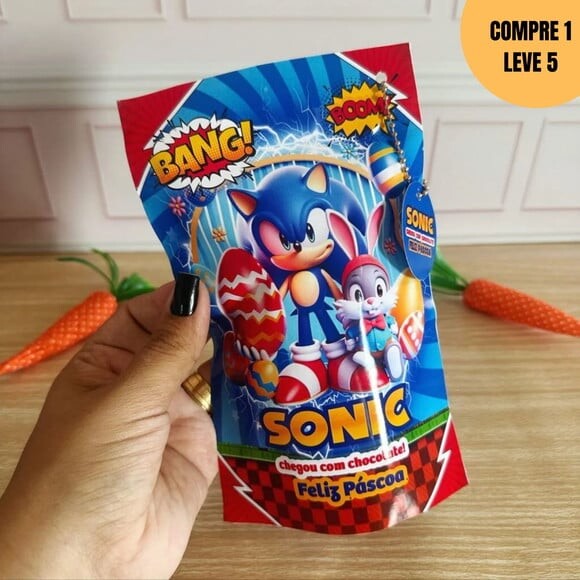 Arquivo Digital Kit Páscoa Sonic -2678