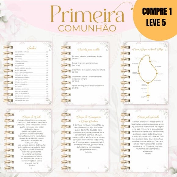 Arquivo Digital Kit Primeira Comunhão Menina -5250
