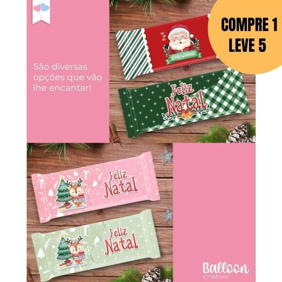 Arquivo Digital Kit Printables Embalagens Chocolates -5580