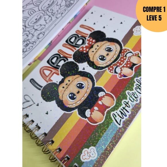 Arquivo Digital Labubu Livro de Colorir -3849