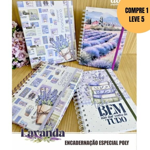Arquivo Digital Lavanda Combo Encadernação Especial -6072