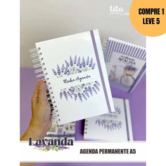 Arquivo Digital Lavanda Combo Encadernação -6068