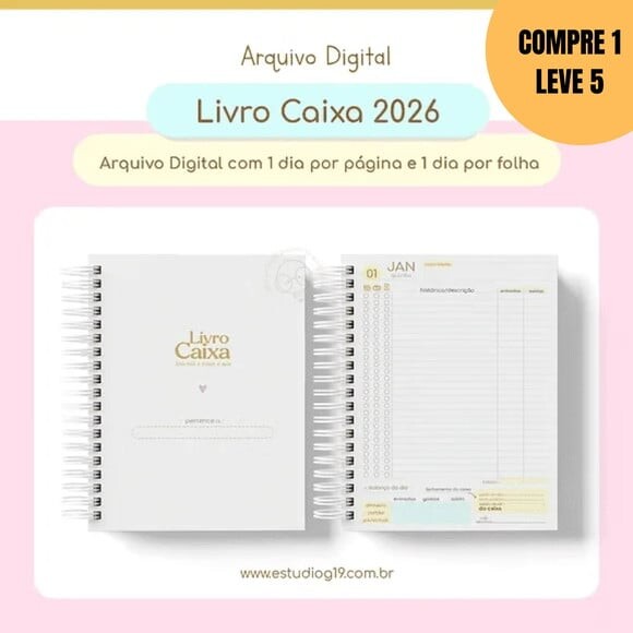 Arquivo Digital Livro Caixa 2026 -6158