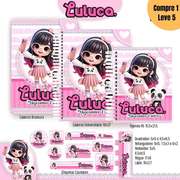 Arquivo Digital Loluca Kit Escolar 2025 -1072
