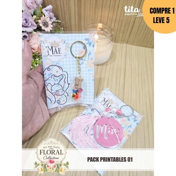 Arquivo Digital Mãe 2025 Pack Printables -3060