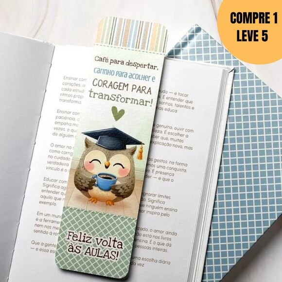 Arquivo Digital Marcadore de Páginas Volta às Aulas -4636