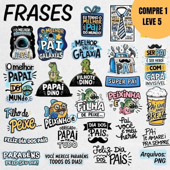 Arquivo Digital Mini Pack Dia dos Pais 2025 -4589