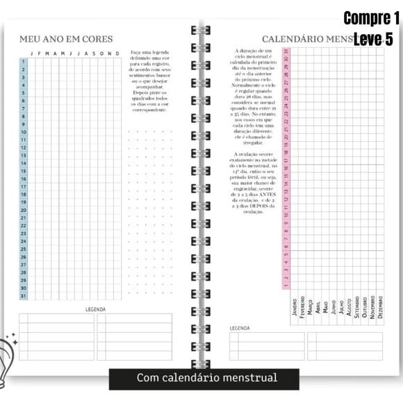 Arquivo Digital Miolo Planner Pop Color 2025 -1047