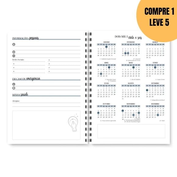 Arquivo Digital Miolo Planner Neutro 2026 -5677