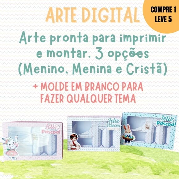 Arquivo Digital Molde Mini Confeiteiro -2558