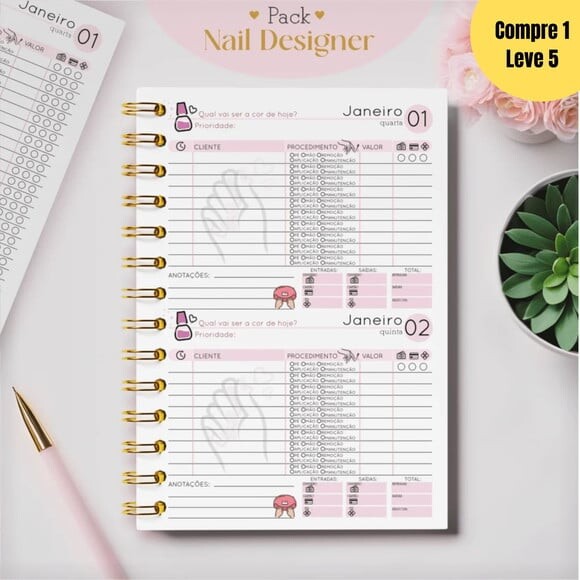 Arquivo Digital Nail Designer 2025 - 382