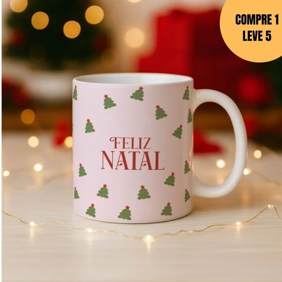 Arquivo Digital Natal Artes para Caneca -6018