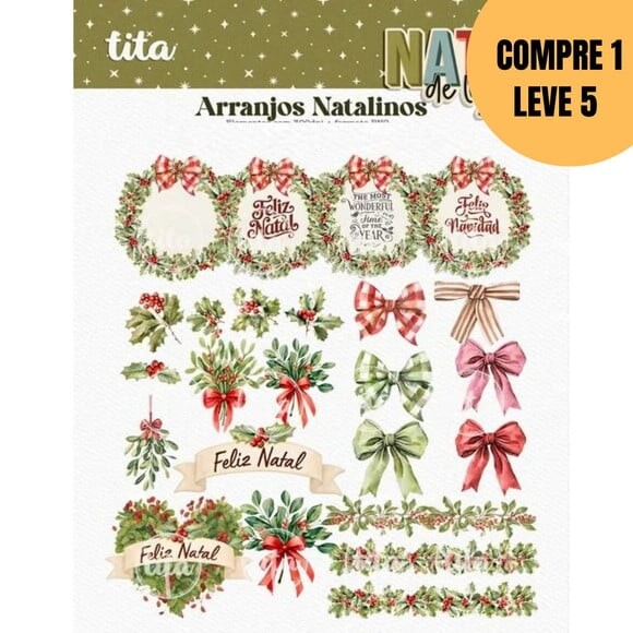 Arquivo Digital Natal de Luz 2025 Combo Ilustrações -5470