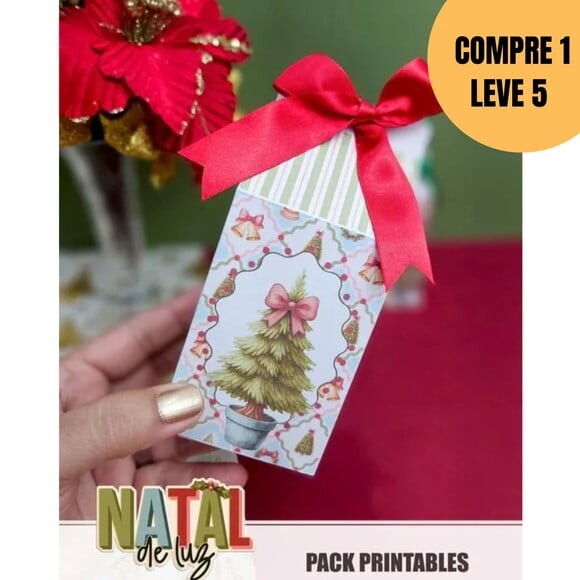 Arquivo Digital Natal de Luz Pack Printables -5481