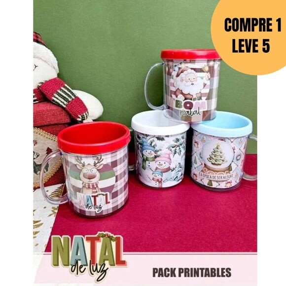 Arquivo Digital Natal de Luz Pack Printables -5481