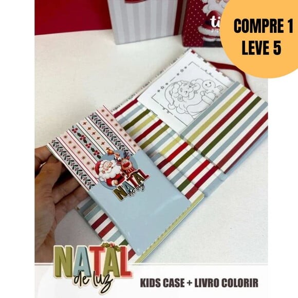 Arquivo Digital Natal de Luz Pack Encadernação -5483