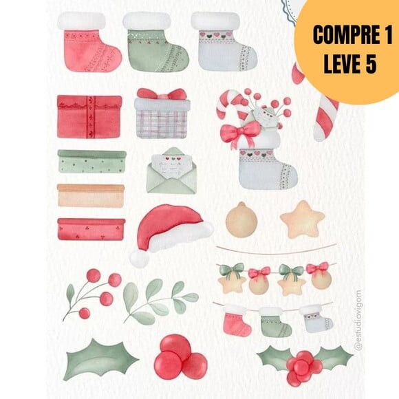 Arquivo Digital Natal Kit Digital -5493
