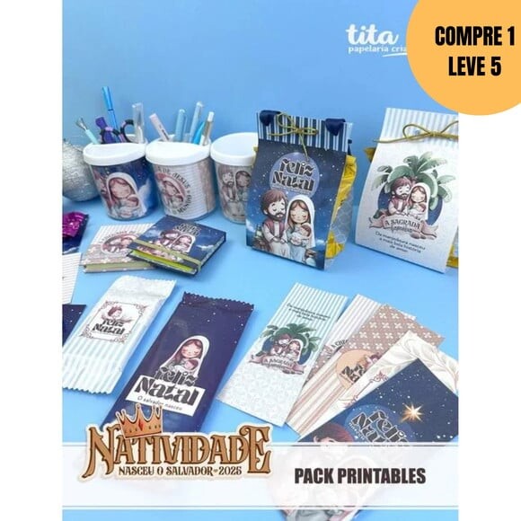 Arquivo Digital Natividade 2025 Pack Printables -5880