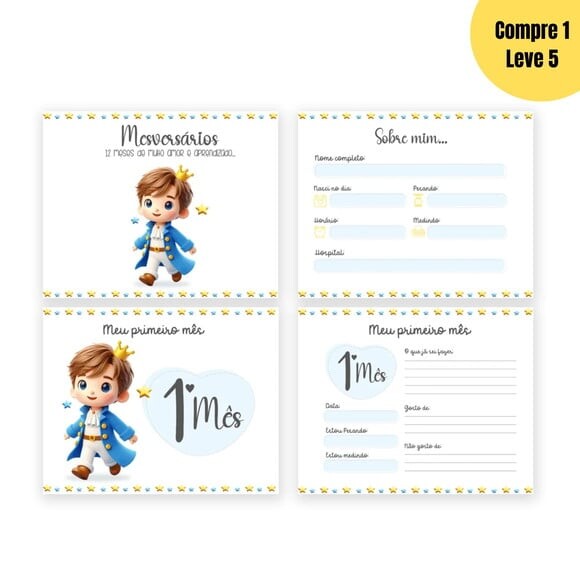 Arquivo Digital o Pequeno Príncipe Livro do Bebê -376