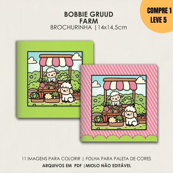 Arquivo Digital Pack Bobbie Gruuds 4 Modelos -3346