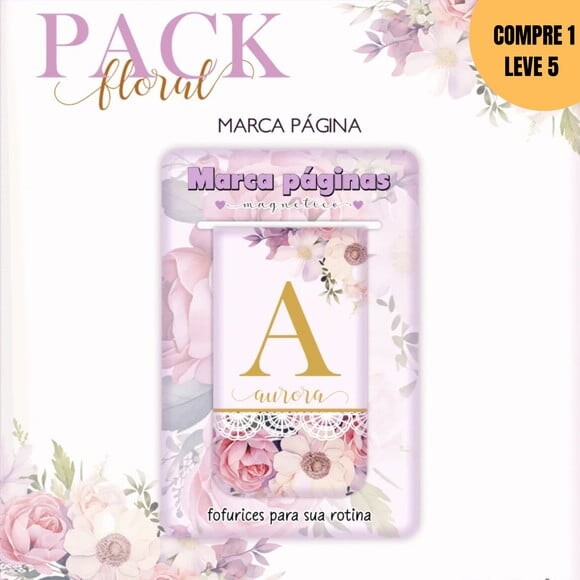 Arquivo Digital Pack Floral Agendas 2026 -3353