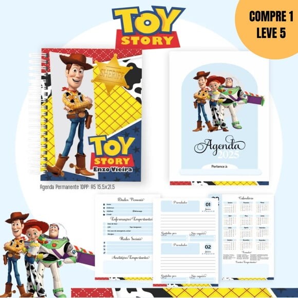 Arquivo Digital Pack Nostalgia + Colorir Toy Story -2820