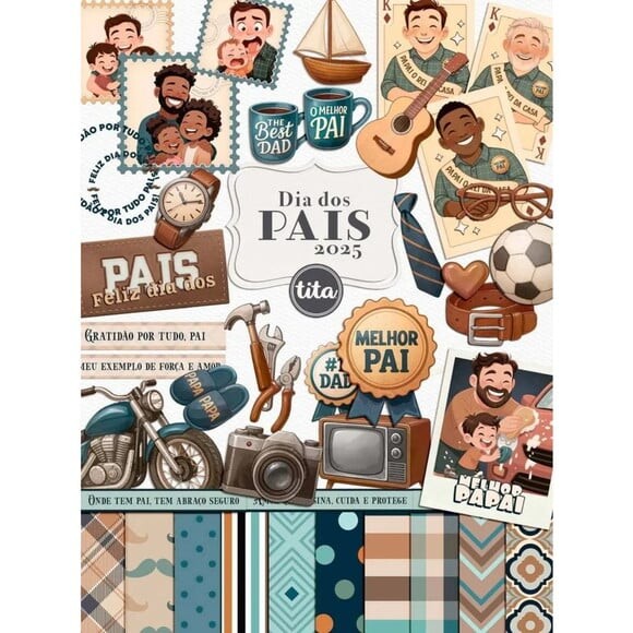 Arquivo Digital Pais 2025 Combo Ilustrações -4276