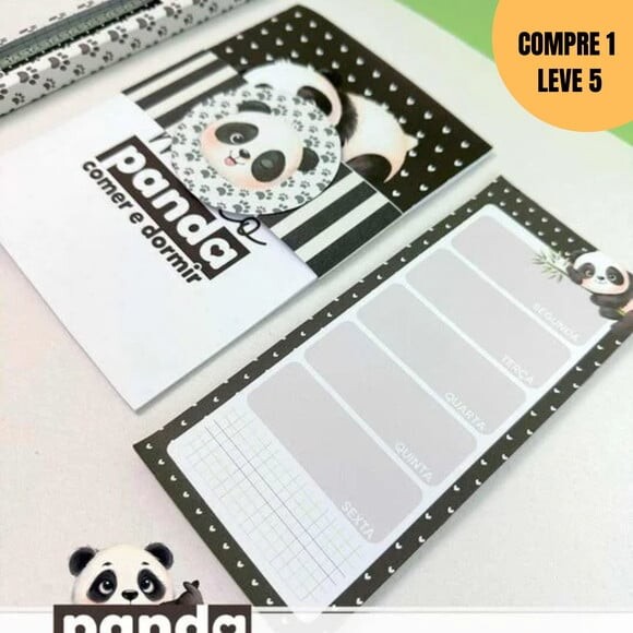 Arquivo Digital Panda Mania Kit Especial -1922
