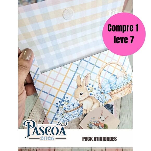 Arquivo Digital Páscoa 2026 Kit Atividades Páscoa -6666