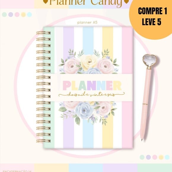 Arquivo Digital Planner A5 2026 -5249