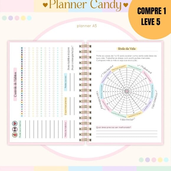 Arquivo Digital Planner A5 2026 -5249