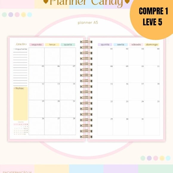 Arquivo Digital Planner A5 2026 -5249