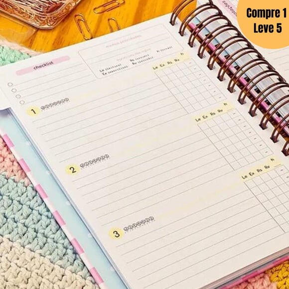 Arquivo Digital Planner de Estudos Permanente -899
