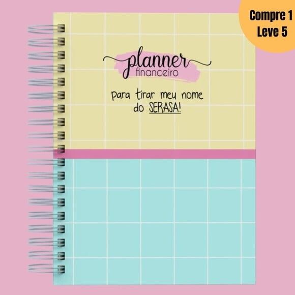 Arquivo Digital Planner Financeiro Frases -791
