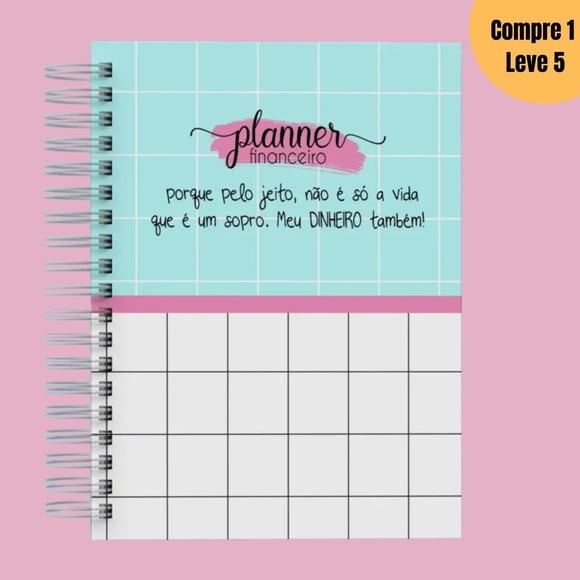 Arquivo Digital Planner Financeiro Frases -791