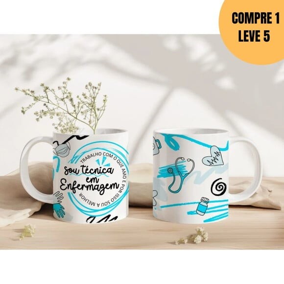 Arquivo Digital Profissão Medicina Estampas Canecas -4616