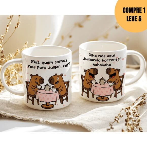 Arquivo Digital Quem Somos Nós pra Julgar Arte Caneca -6023